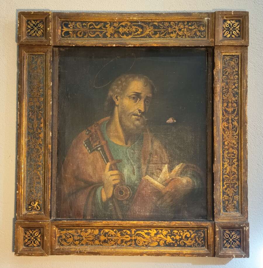 Pintura al óleo sobre Lienzo de San Pedro 1 Pintura al óleo sobre Lienzo de San Pedro